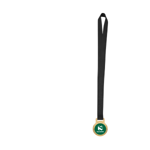 Altitude Achiever Medal With Black Petersham Lanyard